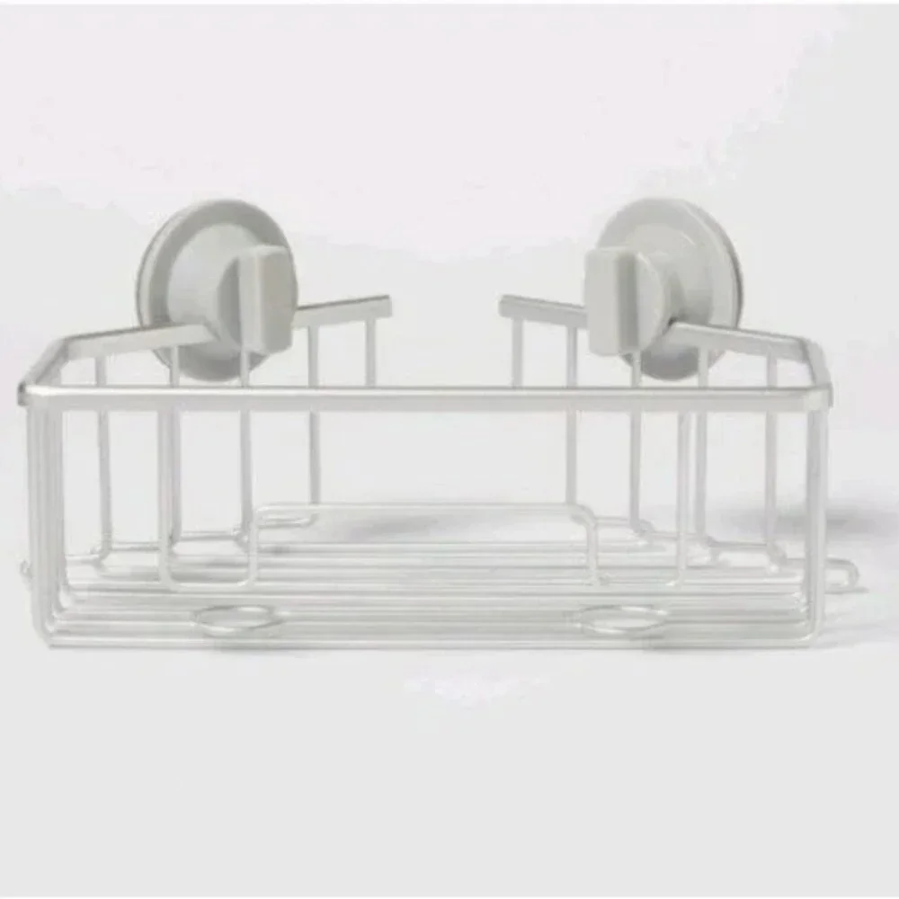 Target Made By Design Wire Corner Suction Basket Aluminum Shower Caddy